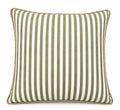 Allegria - capa de almofada listras verde