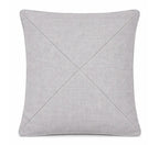 Not so serious - capa de almofada em linho detalhe x cinza