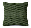 Offline - capa de almofada crochê verde