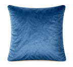 Offline - capa de almofada crochê azul