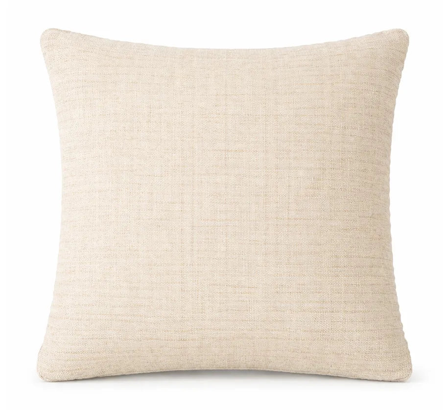 Offline - capa de almofada crochê natural