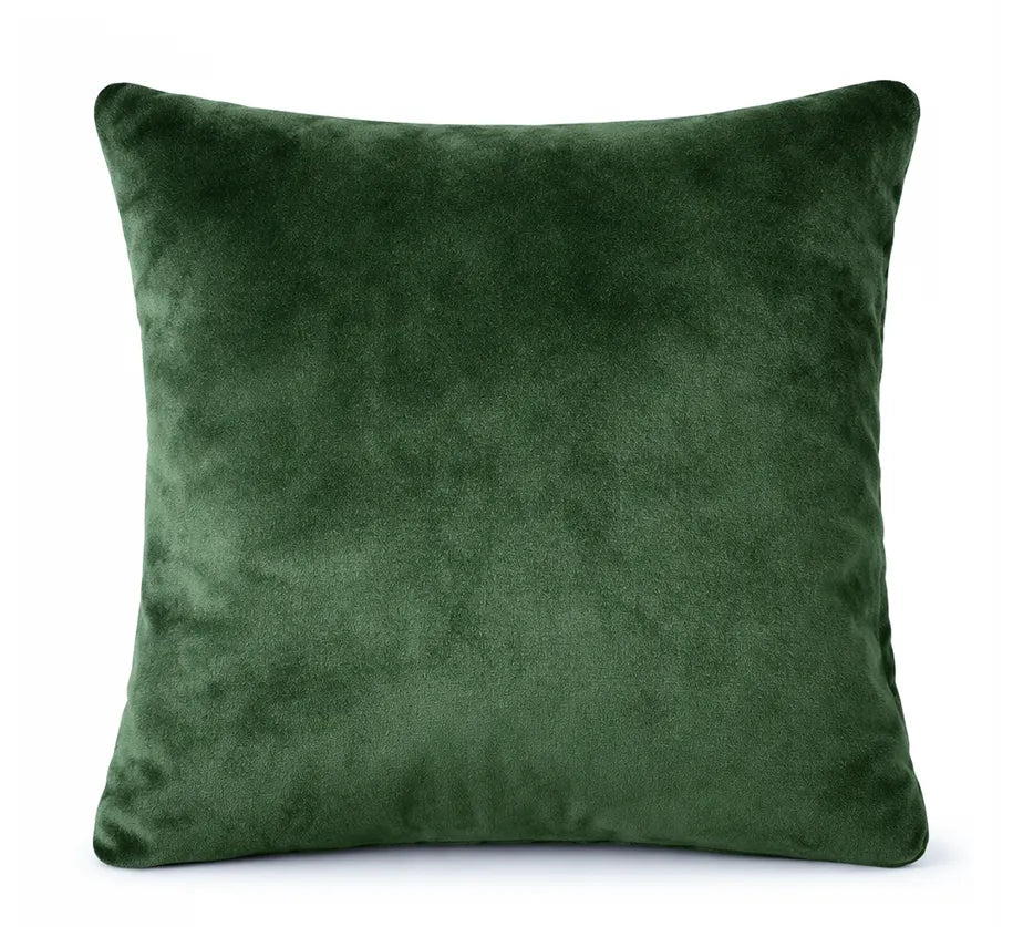 Offline - capa de almofada crochê verde